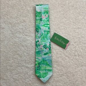 Lilly Pulitzer Seasalt Blue Honda Classic 2018 Tie
